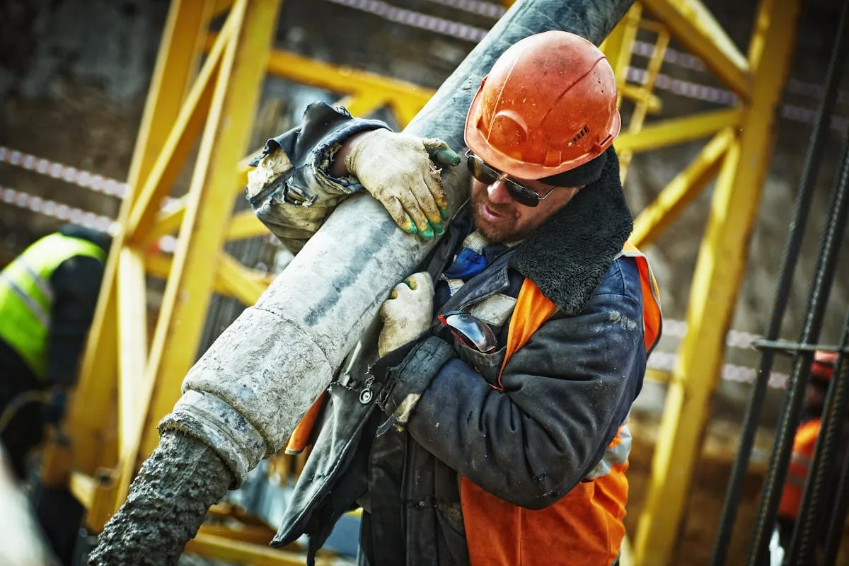 Engineer on site