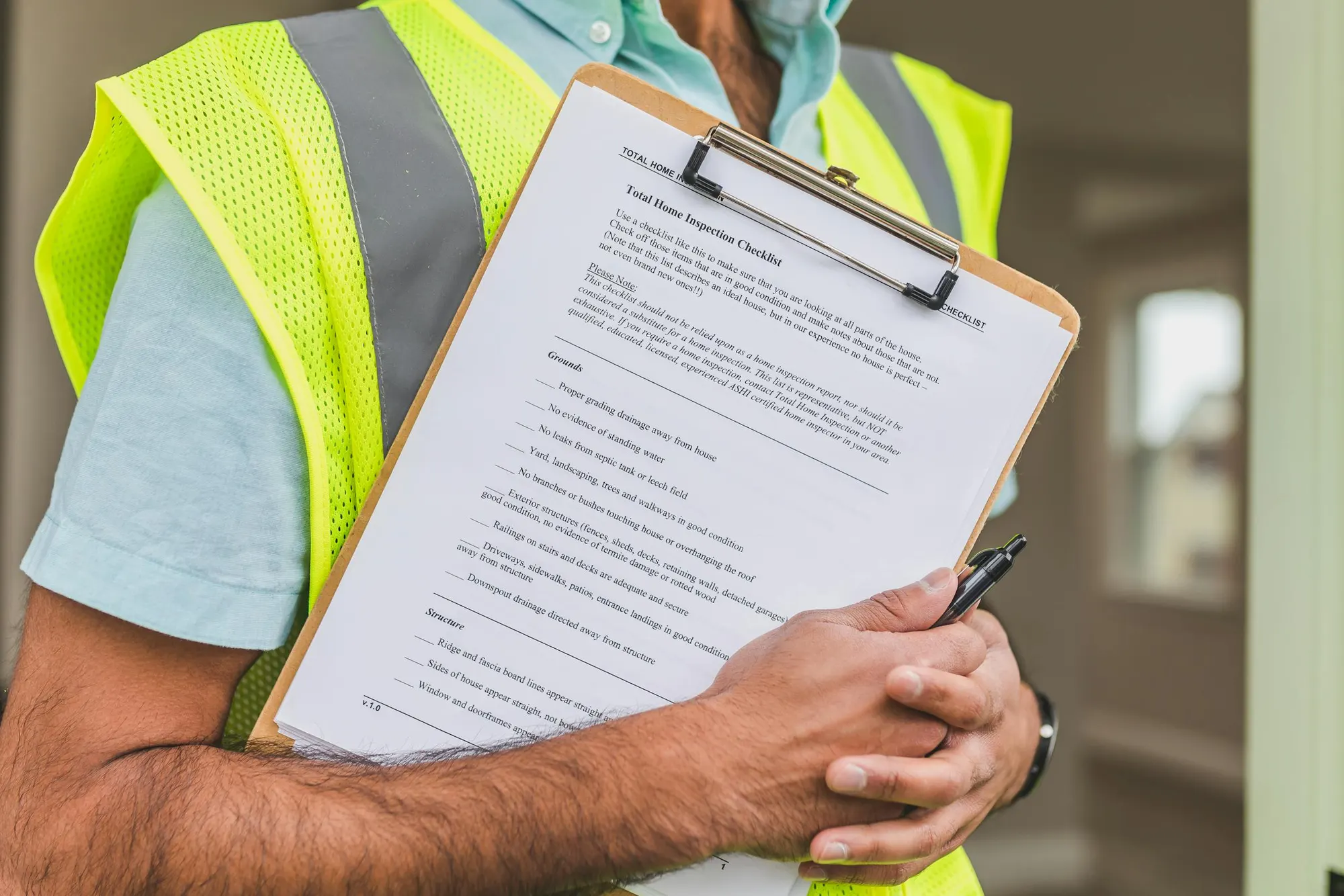 A safety briefing on a construction jobsite