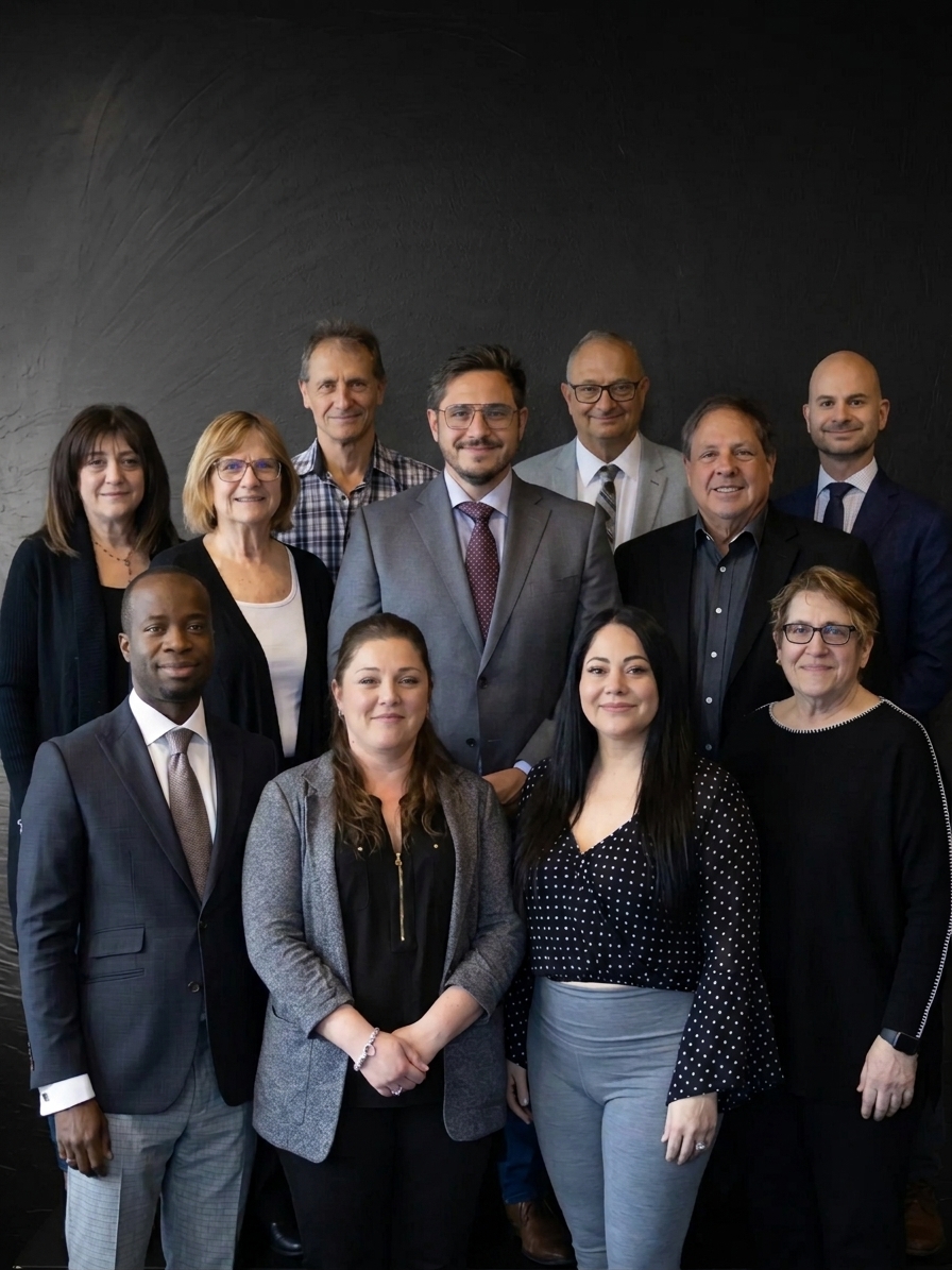 N.Sani leadership team group portrait